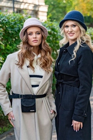 Vivisence 7044 Nakrycie głowy kapelusz, różowy