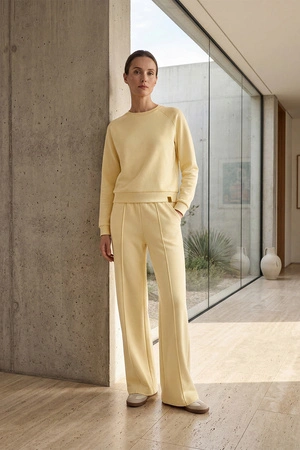 Vivisence 9208kmpl Komplet bluza+spodnie, bananowy