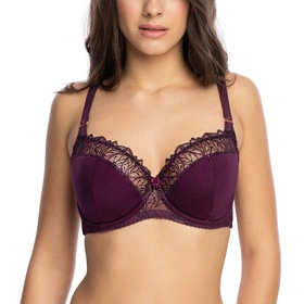 Gaia 1144 Idalia Biustonosz półusztywniany, fioletowy