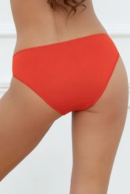 Italian Fashion Intryga midi Majtki figi, czerwony