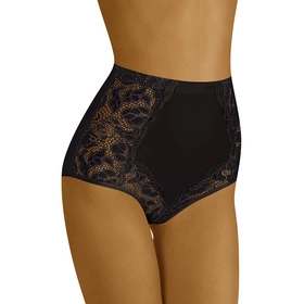 Wol-Bar Eleganta Majtki figi modelujące, czarny