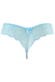 Axami V-10128 Majtki stringi, błękitny