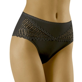 Wol-Bar Eco-Va Majtki figi, czarny