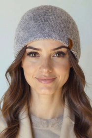 Vivisence 70115 Nakrycie głowy czapka, szary