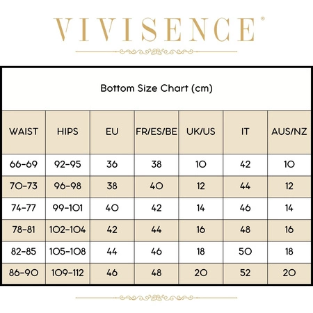 Vivisence 3009 Kostium kąpielowy spódniczka, czarny