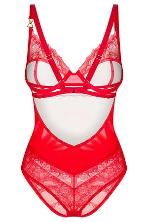 Obsessive Aliosa teddy Body sexy, red