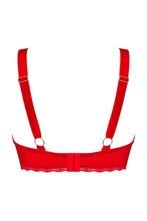 Obsessive Belovya bra Biustonosz półusztywniany, czerwony
