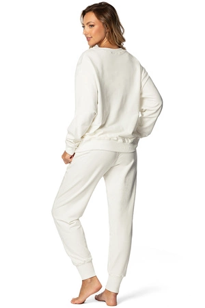 Dkaren DK-K-B7 Komplet bluza+spodnie, ecru
