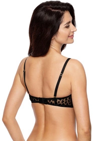 Gorteks Melanie/B1 Biustonosz push-up, czarny