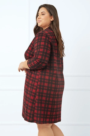 Italian Fashion Nicola dł.r. Nocna koszula, druk/czerwony