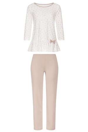 Vivisence 2033 Nocna piżama, ecru/beż