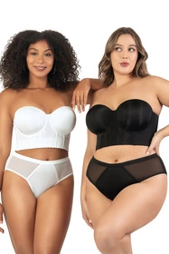 Parfait P50116 Elissa Biustonosz półgorset, Pearl White