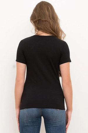 Italian Fashion Ibiza kr.r. Koszulka klasyczna, czarny