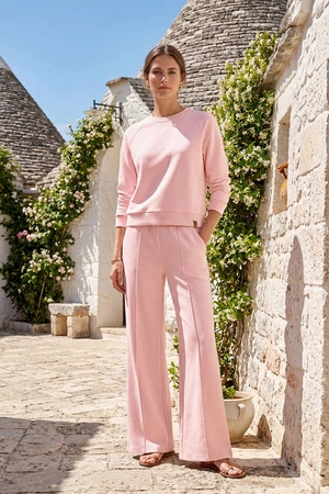 Vivisence 9208kmpl Komplet bluza+spodnie, różowy