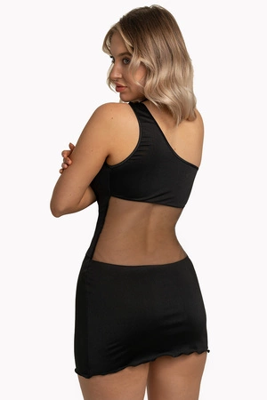 Anais Karen dress Nocna koszulka, czarny