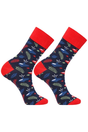 Moraj CMLS700-005 Skarpety za kostkę, navy/red