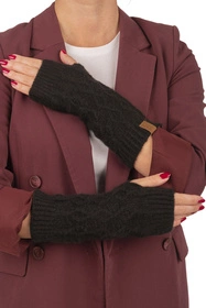 Vivisence 7216 Rękawiczki dzianinowe, czarny