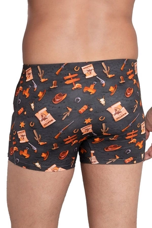 Italian Fashion Wanted Majtki bokserki, druk/grafit