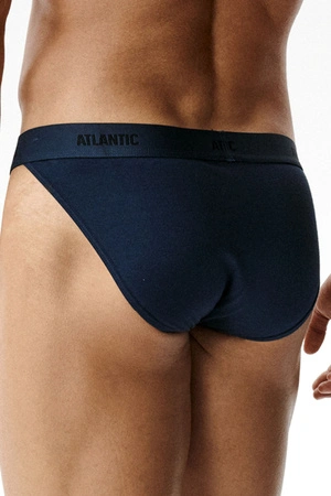 Atlantic 3MP-1576 3-pack Majtki slipy, brąz/indygo/khaki