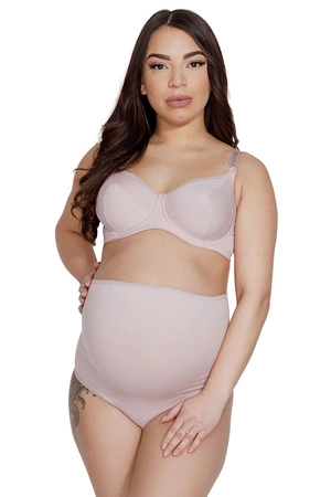 Mitex Mama Belly Majtki wysokie figi, powder pink