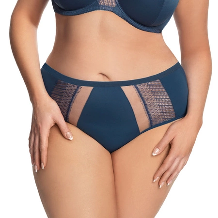 Gorsenia K637 Faro Majtki figi, niebieski