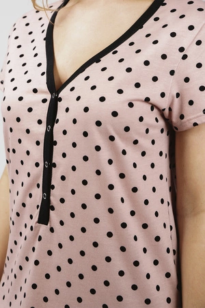 Italian Fashion Buscato kr.r. Nocna koszula, druk