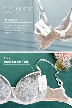 Vivisence 1070 Biustonosz miękki, biały