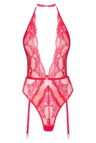 Beauty Night Adelaide teddy BN6530 Body sexy, cherry