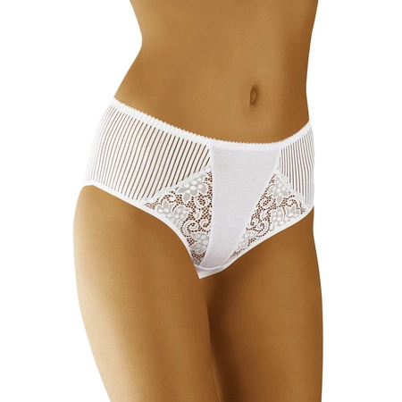 Wol-Bar Eco-Mi Majtki figi, biały