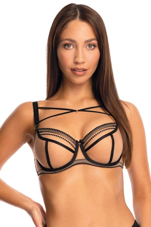 Bella Misteria 37-77 Letnia Pokusa Biustonosz miękki, czarny