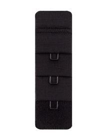 Julimex BA-03 1-rzędowy Akcesoria do biustonosza przedłużacz obwodu, czarny