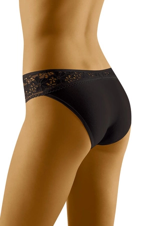 Wol-Bar Eco-Tu Majtki figi, czarny