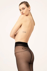 Fiore With Love 15 Den G6047 Wyrób pończoszniczy rajstopy, black