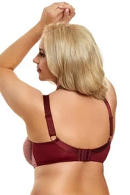 Nessa Moly N500 Maxi Biustonosz miękki, bordowy