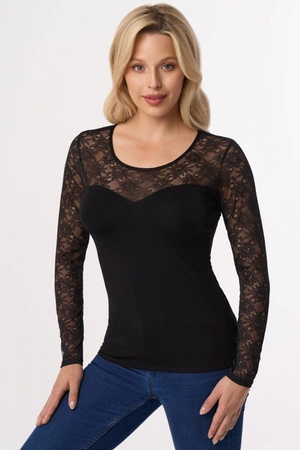 Babell Meredith Koszulka z długim rękawem, czarny