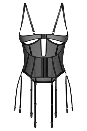 Obsessive Euphori corset Gorset sexy, black