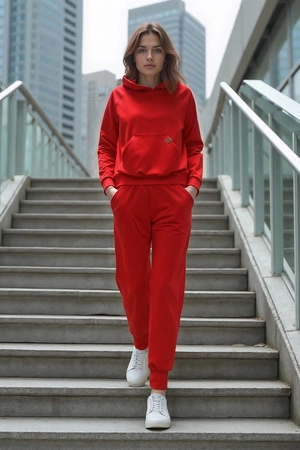 Vivisence 9103 Spodnie dres, czerwony