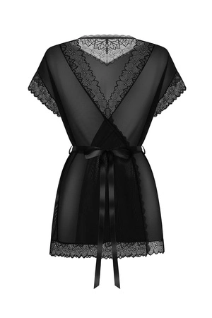 Obsessive Deina More peignoir Nocna peniuar, black