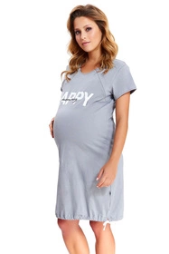 Doctor Nap TCB.9504 Nocna koszula, grey