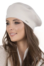 Vivisence 7005Kmpl Komplet beret+szalik, beżowy