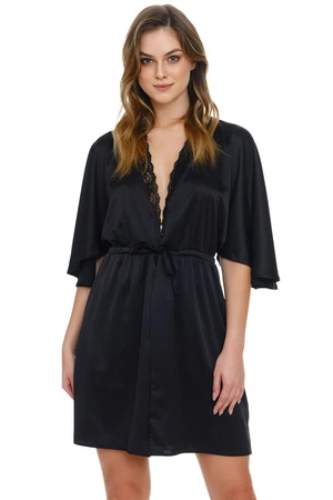 Doctor Nap SWW.5102 Nocna szlafrok, black