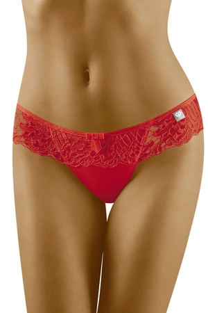 Wol-Bar Diamond 3503 3-pak Majtki szorto-stringi, czerwony