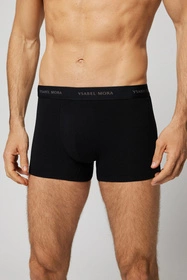 Ysabel Mora 20158 3-pack Majtki bokserki, grey/navy/black