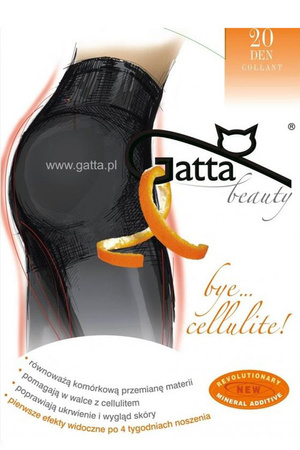 Gatta Bye Cellulite 20 den Wyr�b po�czoszniczy rajstopy, nero