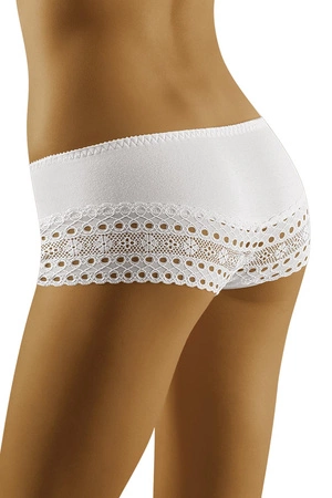 Wol-Bar Diamond 3513 Majtki szorty, biały