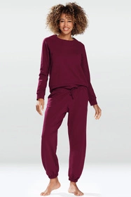 Dkaren Wenezja Spodnie dres, bordo