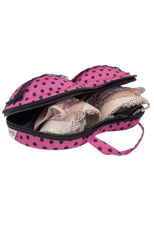 Kontri E1002 Akcesoria do biustonosza etui z akcesoriami, ciemnoróżowy