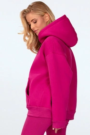 Dkaren Oseye-Kpl Komplet legginsy + bluza, fuksja