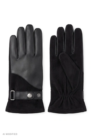Vivisence 7224 Rękawiczki dzianinowe, black