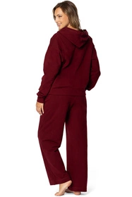 Dkaren DK-K-B8 Komplet bluza+spodnie, bordo